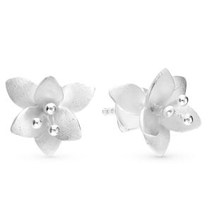 серебряные серьги