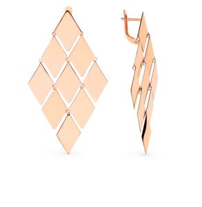 золотые серьги