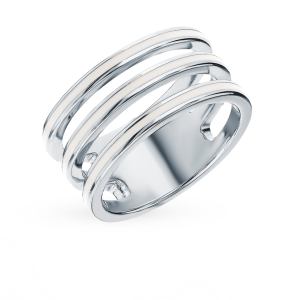 серебряное кольцо с эмалью