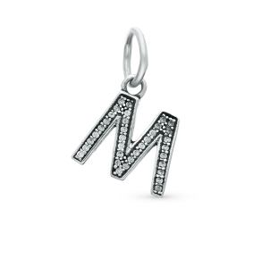 серебряная подвеска - шарм с фианитами