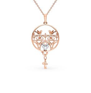 золотая подвеска SOKOLOV 035643*