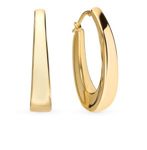 золотые серьги