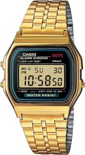 Часы мужские CASIO A-159WGEA-1E: полимер — купить в интернет-магазине SUNLIGHT, фото, артикул 111281