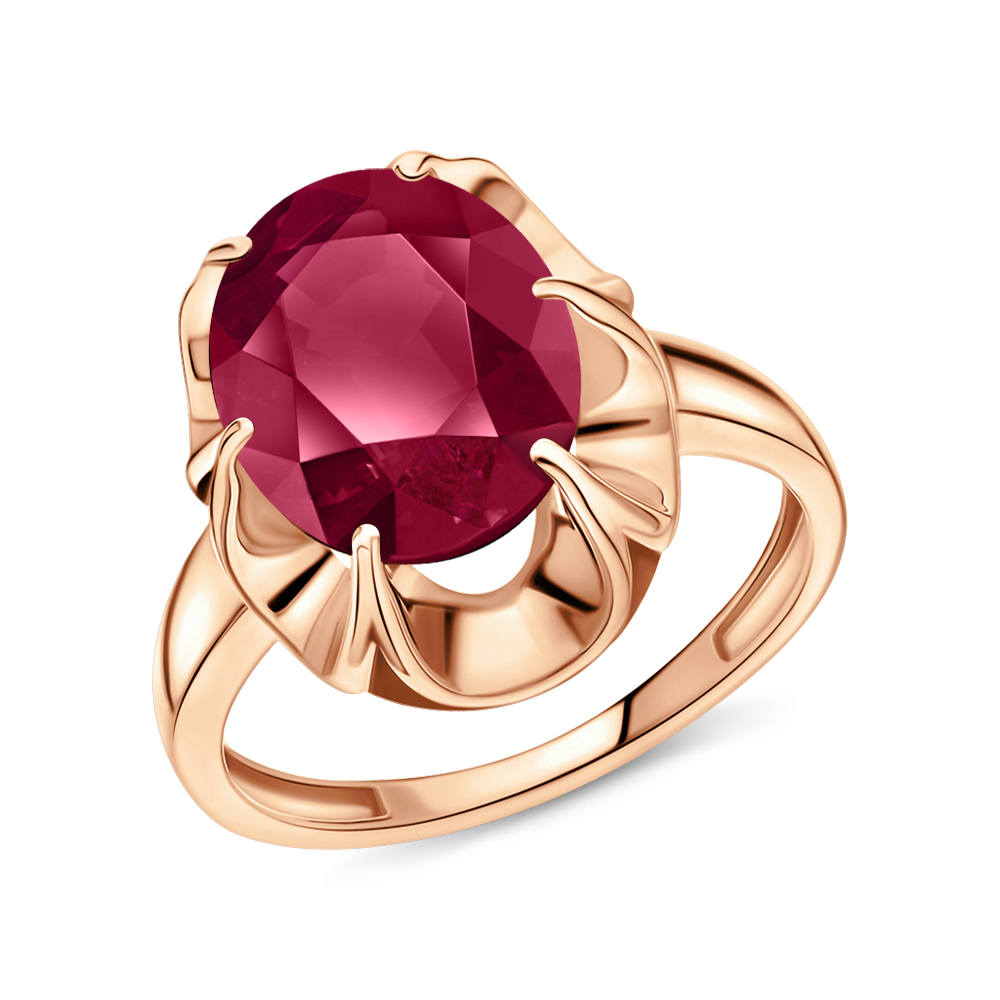 Фото «Золотое кольцо с рубином»