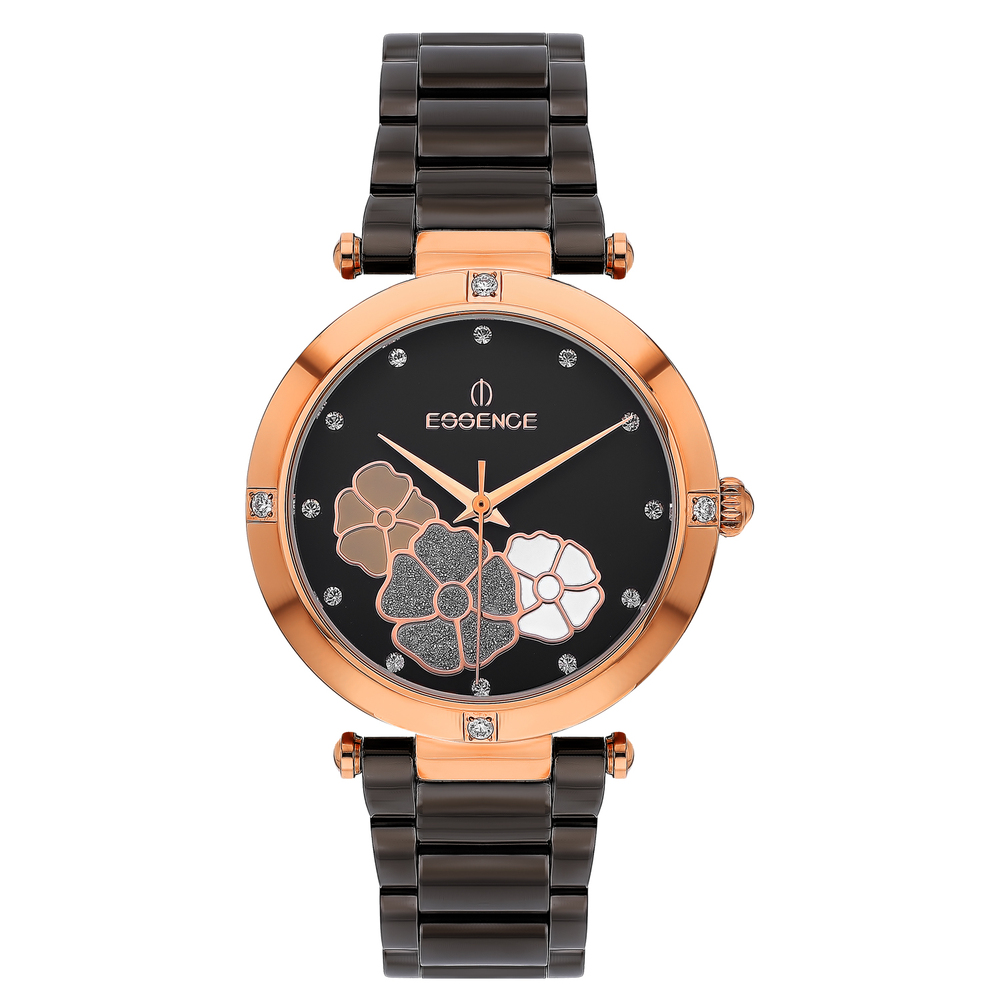 Фото «Женские  кварцевые часы ES6520FE.450 на стальном браслете с минеральным стеклом»