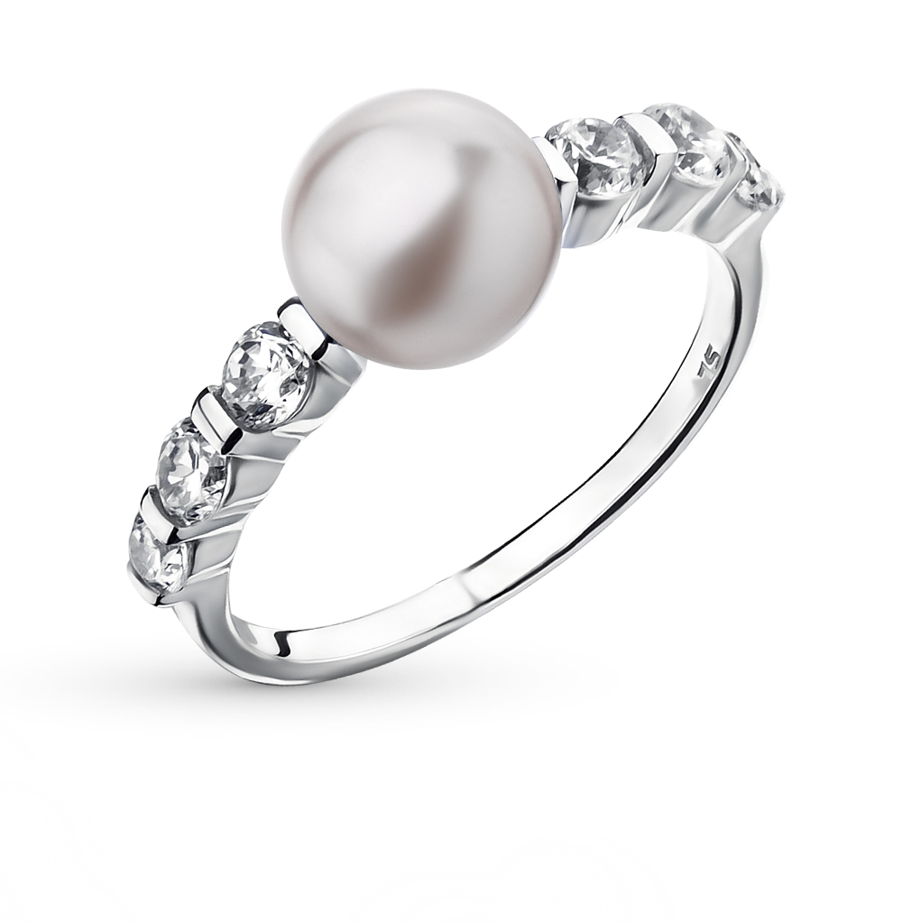 Фото «Серебряное кольцо с жемчугом»