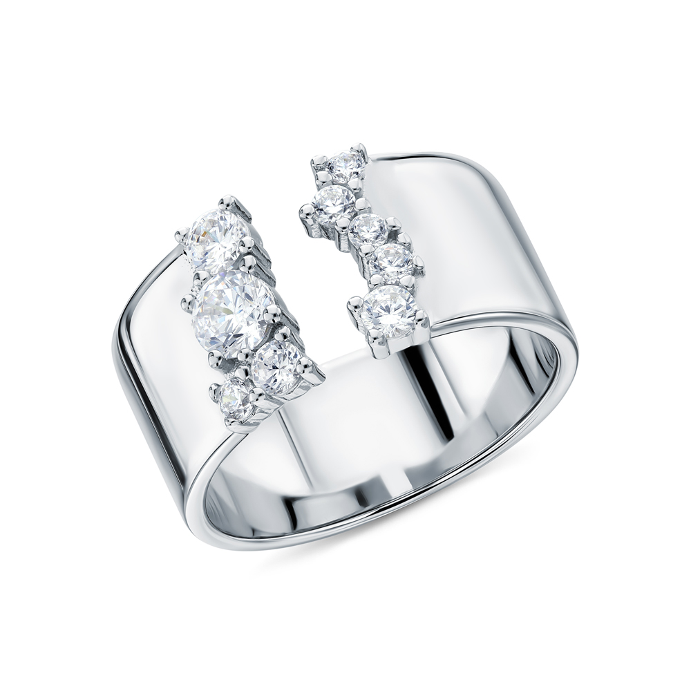 Фото «Серебряное кольцо с фианитами»