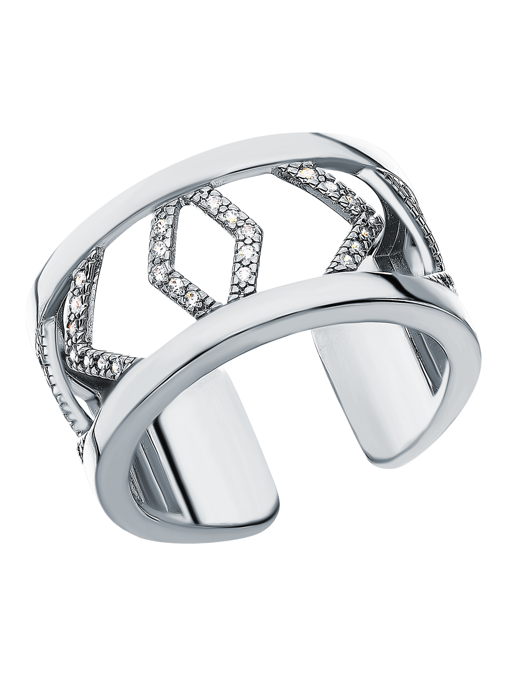 Стальное кольцо с кубическим цирконием в Краснодаре