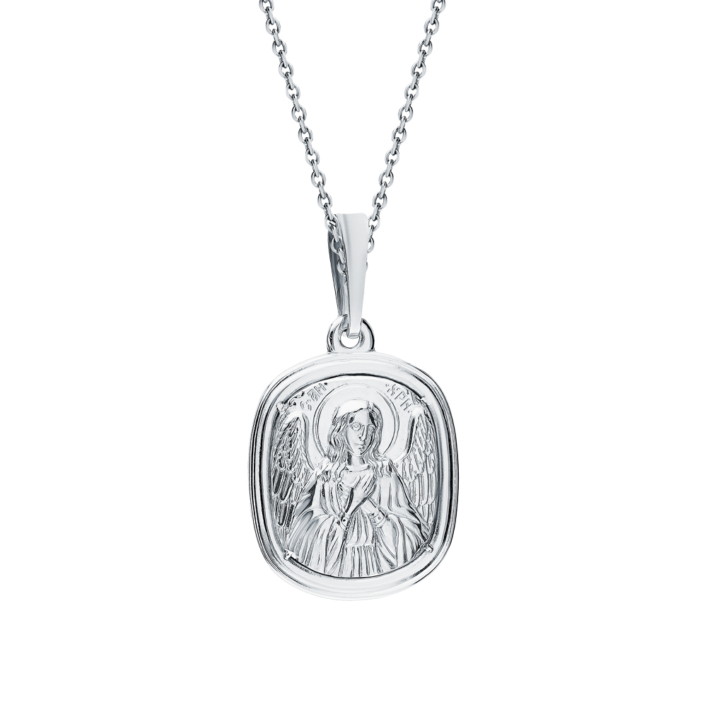 Серебряная подвеска "Святой Ангел Божий" в Самаре