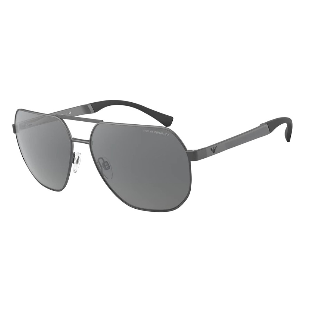 Мужские солнцезащитные очки из Италии марки EMPORIO ARMANI из коллекции Aviator модель 0EA2099D30036G61 в Новосибирск