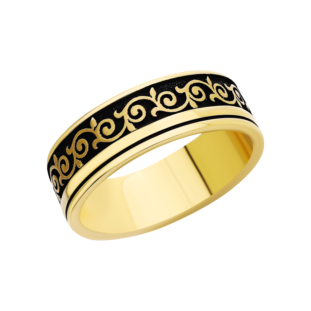 Золотое обручальное кольцо в Новосибирске