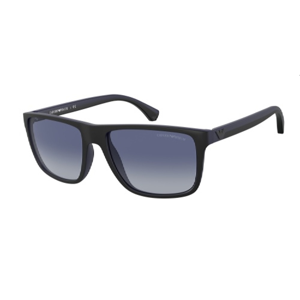 Мужские солнцезащитные очки из Италии марки EMPORIO ARMANI из коллекции Rectangle модель 0EA403358644L56 в Новосибирск