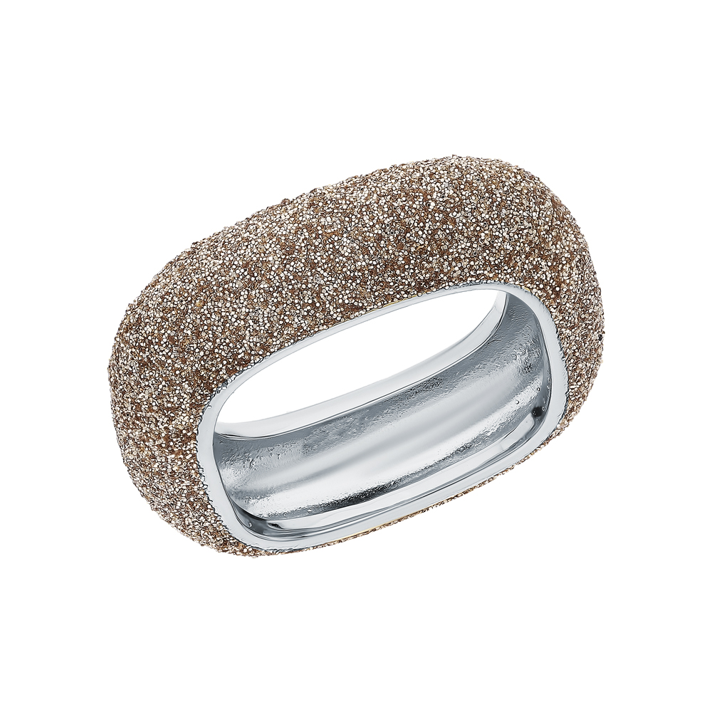 Серебряное кольцо с глиттером в Санкт-Петербурге