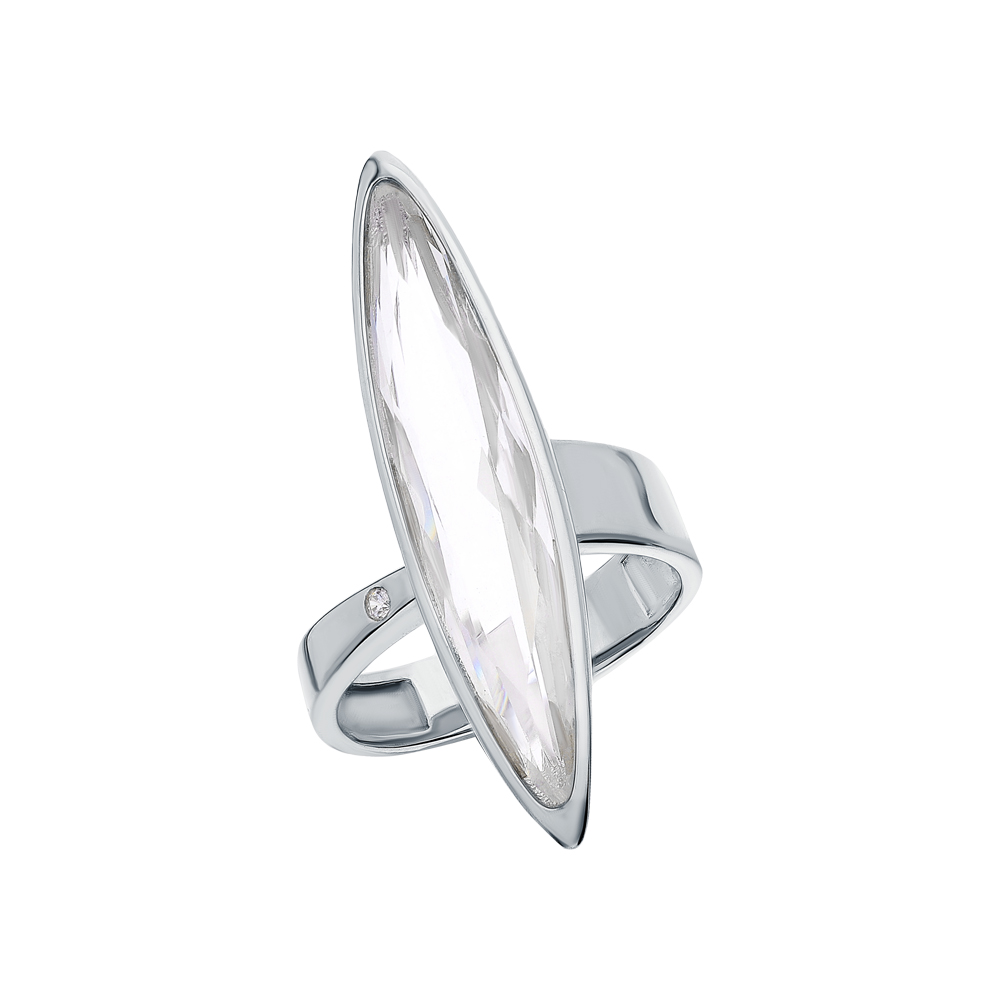 Серебряное кольцо с ситаллами в Екатеринбурге