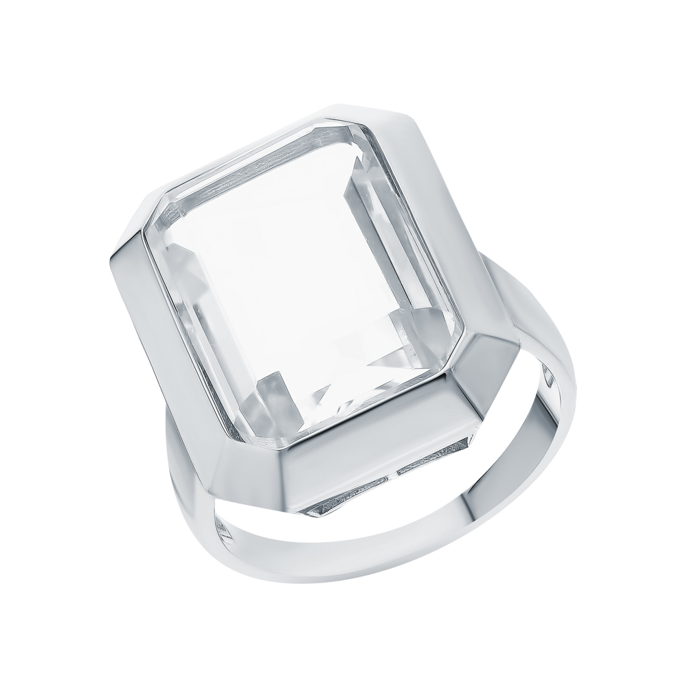 Серебряное кольцо с ситаллами в Екатеринбурге