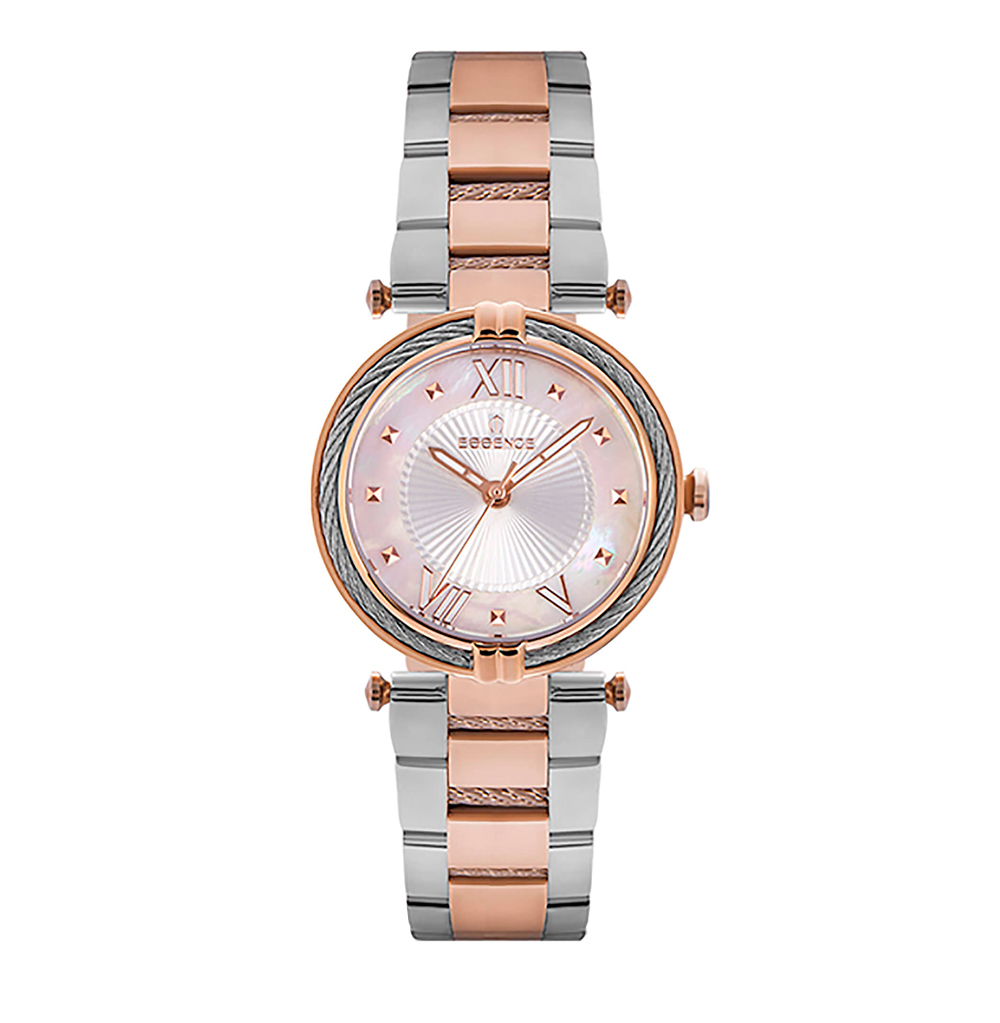 Фото «Женские  кварцевые часы ES6607FE.520 на стальном браслете с минеральным стеклом»
