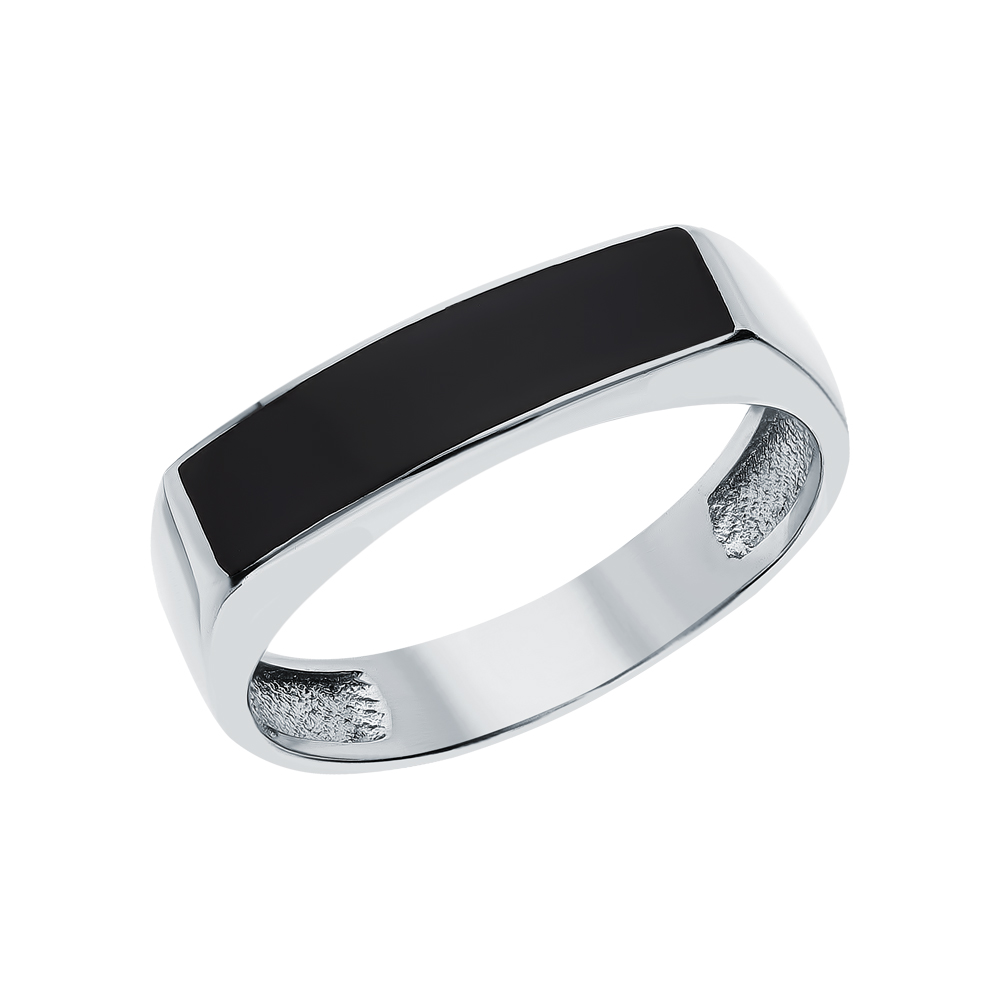 Серебряное кольцо с эмалью в Краснодаре