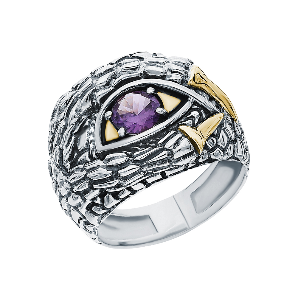 Фото «Серебряное кольцо с александритом»