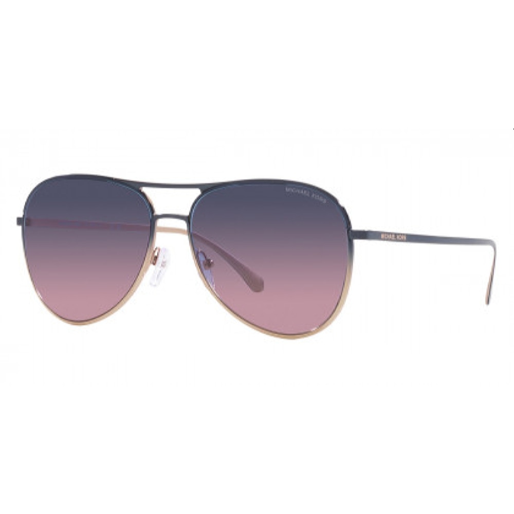 Женские солнцезащитные очки из Италии марки MICHAEL KORS из коллекции Aviator модель 0MK10891334I659 в Новосибирск