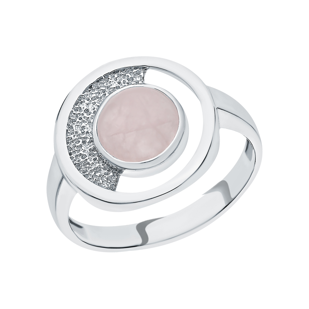 Серебряное кольцо с кварцем в Новосибирске